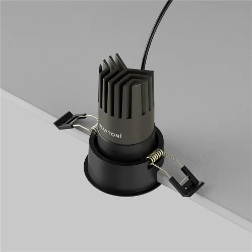 Встраиваемый светильник Омут+ / Dip 10 Вт 3000 К 50° (Черный) DL116-10W-3K-B - фото 3