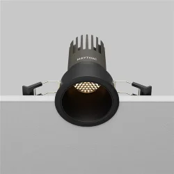 Встраиваемый светильник Омут+ / Dip 10 Вт 3000 К 50° (Черный) DL116-10W-3K-B