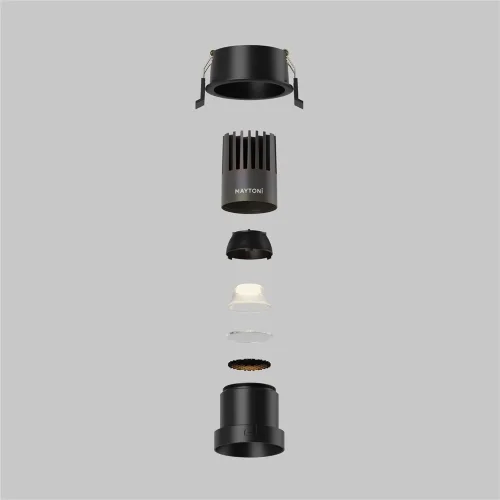 Встраиваемый светильник Омут+ / Dip 10 Вт 3000 К 50° (Черный) DL116-10W-3K-B - фото 12