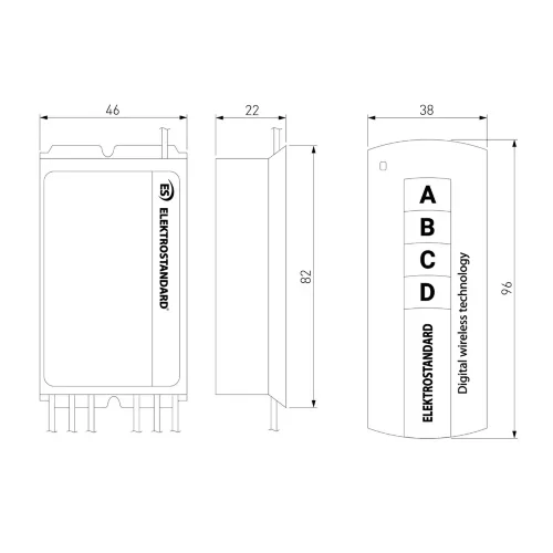 Пульт управления с 3-канальным контроллером (радио) Y7 - фото 3