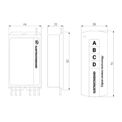 Пульт управления с 3-канальным контроллером (радио) Y7 (024517)