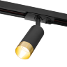 Трековый светильник WOLTA WTL-MR11/15BG под лампу MR11 с цоколем GU10 Черный / золотой PETITE - фото 3.