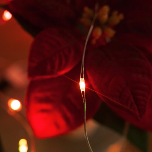 ULD-S0200-020-DTB-3AA-RC RGB IP20 DEW Гирлянда светодиодная Роса на батарейках 3AA не в-к, 2м, 20 светодиодов, RGB свет, Пульт ДУ в-к, Провод прозрачный, TM Uniel - фото 7