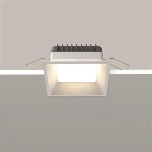 Встраиваемый светильник Okno 3000-4000-6000K 12W 100° IP 44 (Белый) - фото 6