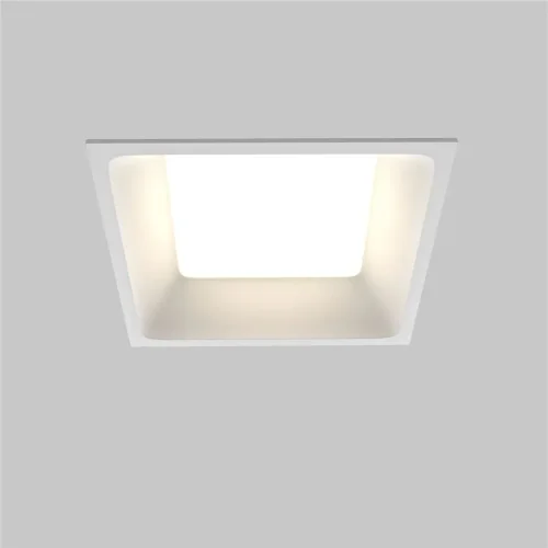 Встраиваемый светильник Okno 3000-4000-6000K 12W 100° IP 44 (Белый) - фото 8