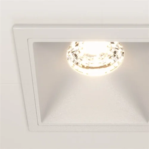 Встраиваемый светильник Альфа / Alfa LED 10 Вт 3000 К 36° с функцией диммирования (Белый) DL043-01-10W3K-D-SQ-W - фото 5