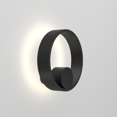 DK5060-BK Бра ORBIT, IP20, 3000К, LED, 10 Вт, черный матовый, алюминий.