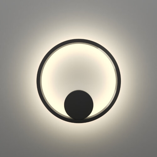 DK5060-BK Бра ORBIT, IP20, 3000К, LED, 10 Вт, черный матовый, алюминий. Фото 4