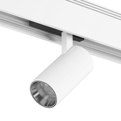 'Светильник для низковольтного трека SY белый 10вт, SY-601201-WH-10-36-NW. Фото 2
