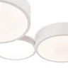 Потолочный светильник FR6080CL-L76W Молекула / Molecule 56 Вт LED с пультом ДУ (Белый) FR6080CL-L76W - фото 7