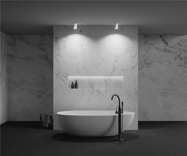 Потолочный светильник Zoom GU10 1x10Вт IP 54 (Белый) - фото 2