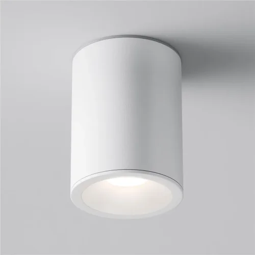 Потолочный светильник Zoom GU10 1x10Вт IP 54 (Белый) - фото 9