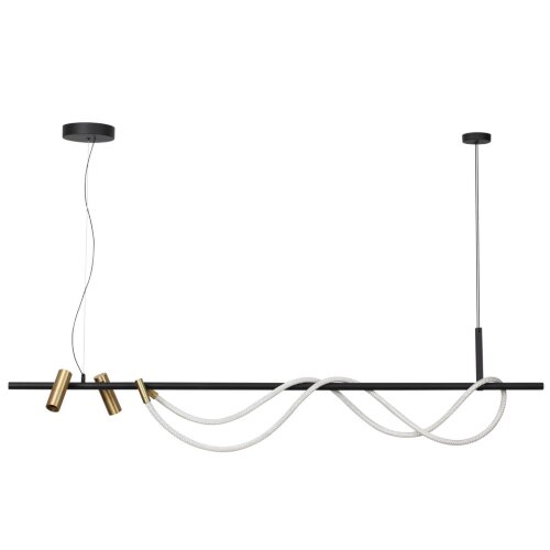 Подвесной светильник «ODEON LIGHT» 4397/40L, серия: CORDA (крепление на планке). Фото 1.