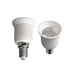 LH14-27L Переходник с цоколя E14 на Е27, Материал корпуса PBT