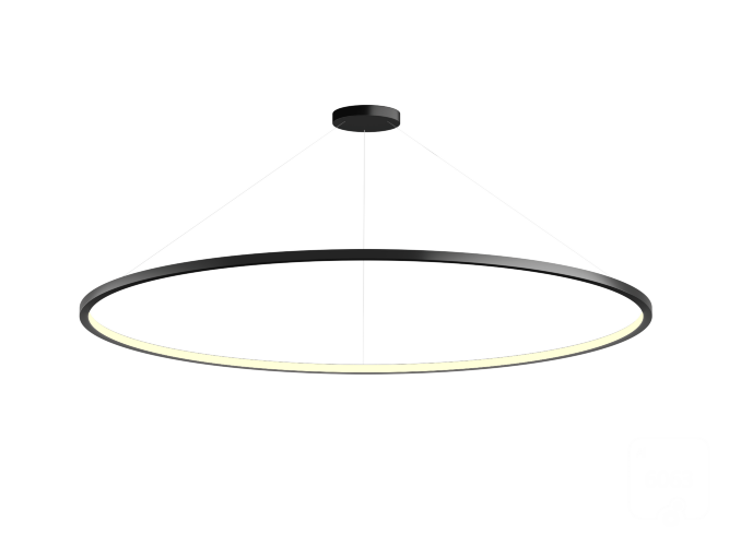 Светильник 6063 Обод (RAL9005/D1400/LT70 — 3K/61,6W/120deg) - фото 1