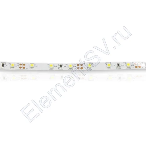 Светодиодная лента LUX class , 3528, 60 led/m, Warm White,12V, D18, IP20 - фото 2.