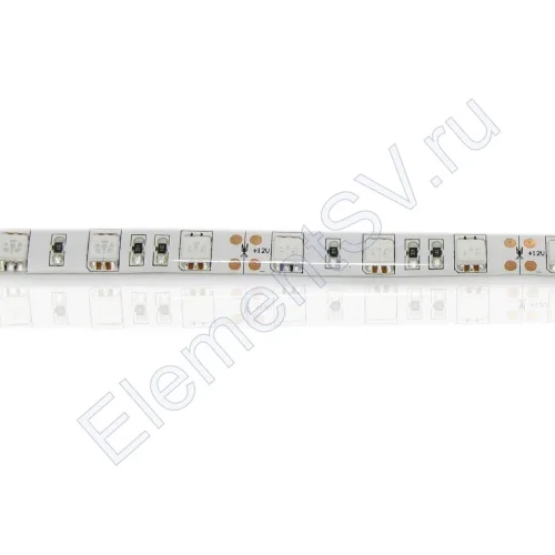 Светодиодная лента Standart PRO class, 5050, 60led/m, Yellow, 12V, IP65 - фото 2.