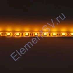 Светодиодная лента Standart PRO class, 5050, 60led/m, Yellow, 12V, IP65