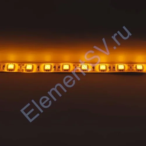 Светодиодная лента Standart PRO class, 5050, 60led/m, Yellow, 12V, IP65 - фото 3.