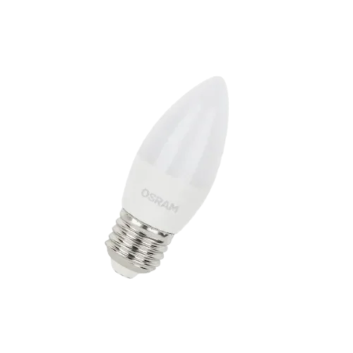 Лампа светодиодная LS 7W/2700K (=60W) E27 | LED Star 3Y | Свеча | - OSRAM. Фото