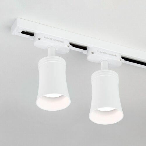 Трековый светильник для однофазного шинопровода Vetro GU10 Белый - Фото 6