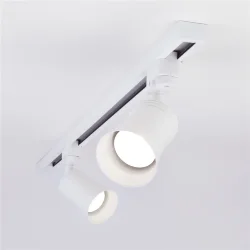 Трековый светильник для однофазного шинопровода Vetro GU10 Белый (1 шт.) MRL 1001 (043141)