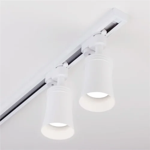 Трековый светильник для однофазного шинопровода Vetro GU10 Белый (1 шт.) MRL 1001 - фото 4