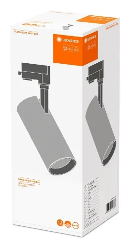 Светильник светодиодный трековый 3-х фазный 55W/4000К D=95 90RA NFL 24' 4200Lm | TRACK SP D95 Серый | - LEDVANCE. Фото 2