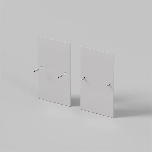 Комплект заглушек (для профиля 65×42) 2 шт., ALM-6542-EC 642056 (Серебро) - фото 3