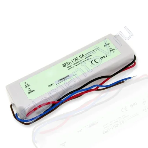 Блок питания FSA 100W-24V-B, SP-D100-24, 4.2A, IP67 - фото.
