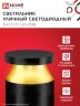 Светильник уличный светодиодный на столб ТБУ-CITY TOR-25BL 25Вт 3000/4000/6500К 90x120мм черный IP54 IN HOME - Фото 3