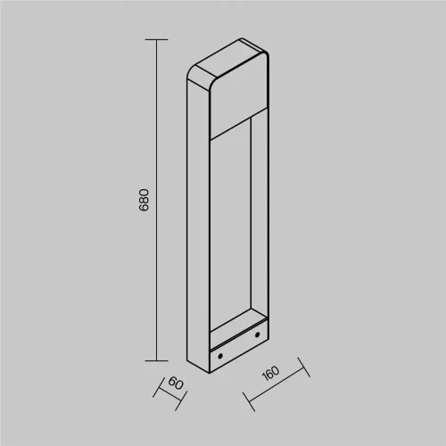 Ландшафтный светильник Porte 3000К 5Вт IP 54 (Черный) - фото 3