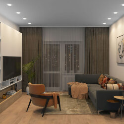 Встраиваемый светильник, IP 20, 9 Вт, LED 3000, белый, пластик, Denkirs DK4600-WW