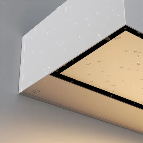 Настенный светильник (бра) Lot 3000K 10Вт IP 65 (Белый) - фото 11