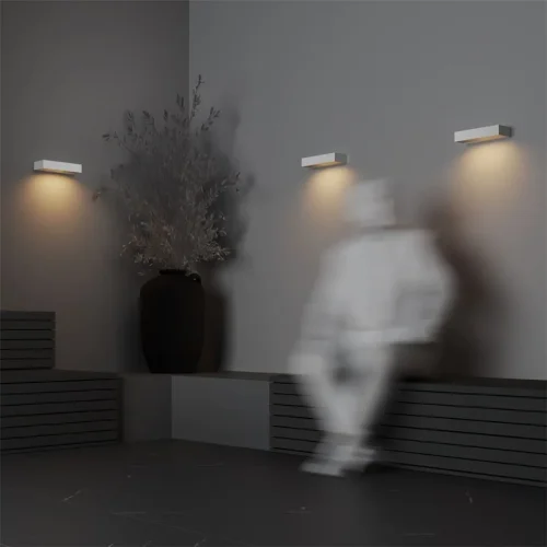 Настенный светильник (бра) Lot 3000K 10Вт IP 65 (Белый) - фото 15