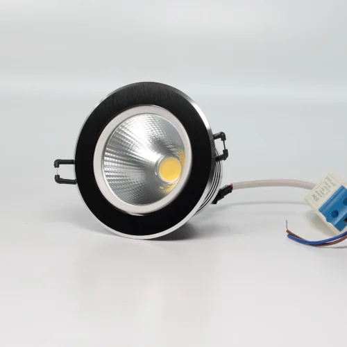 Светодиодный светильник встраиваемый 110 series black housing BW15 (10W,220V,day white) - фото I