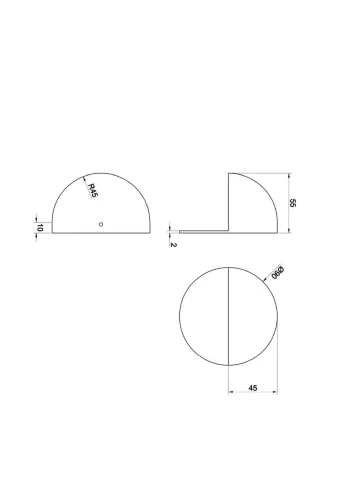 Настенный светильник (бра) Mezzo 7,4Вт 3000K IP 54 (Черный) - фото 4