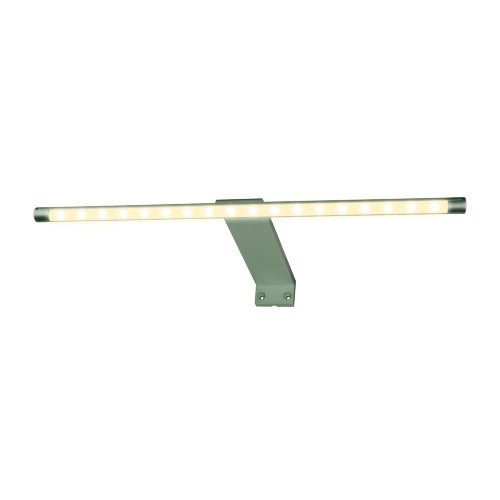 ULM-F32-5.5W-WW IP20 SILVER Светильник светодиодный поворотный для интерьерного освещения, В комплекте с адаптером, Длина 32.5 см, Материал корпуса алюминий, цвет серебро, Теплый белый свет, Упаковка-картонная коробка. - фото 1