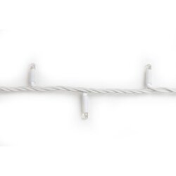 ULD-S1000-120-SWK MULTI IP67 Гирлянда светодиодная со статическим свечением, 10м, Соединяемая.120 светодиодов, Разноцветный свет, Провод белый