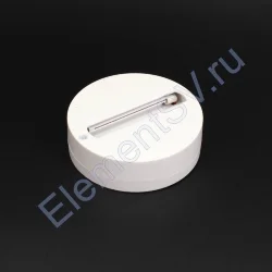 База для трековых светильников 2L круглая NX440 (однофазная, 2 провода, белая)