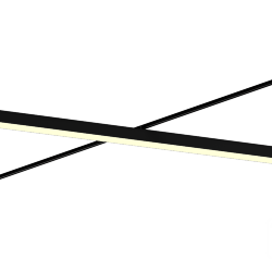 Трековый светильник 6063 5050 TR4 (RAL9005/1250mm/LT70 — 3K/48W)