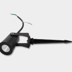 'Ландшафтный светодиодный светильник 7 Вт, 18°, 100-240В, 3000К (тёплый белый), IP65, чёрный, FL-F24A-7-BL-WW 042720