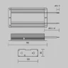 Источник напряжения 48В 480Вт IP67 PSL008 (Серебро) PSL008-480W-48V-IP67 - фото 2