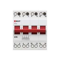 Переключатель трехпозиционный ТПС-63 4P 63А PROxima EKF TPS463