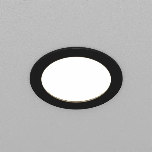 Встраиваемый светильник Orb GX53 12Вт (Черный) - фото 8