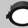 Встраиваемый светильник Орб / Orb 1*GX53 12 Вт IP 44 (Черный) DL130-GX53-B - фото 2