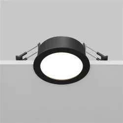Встраиваемый светильник Орб / Orb 1*GX53 12 Вт IP 44 (Черный) DL130-GX53-B