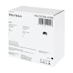 Потолочный светильник VGL7377DL-01BS - GX53x1 (Черный и серебро) VGL7377DL-01BS