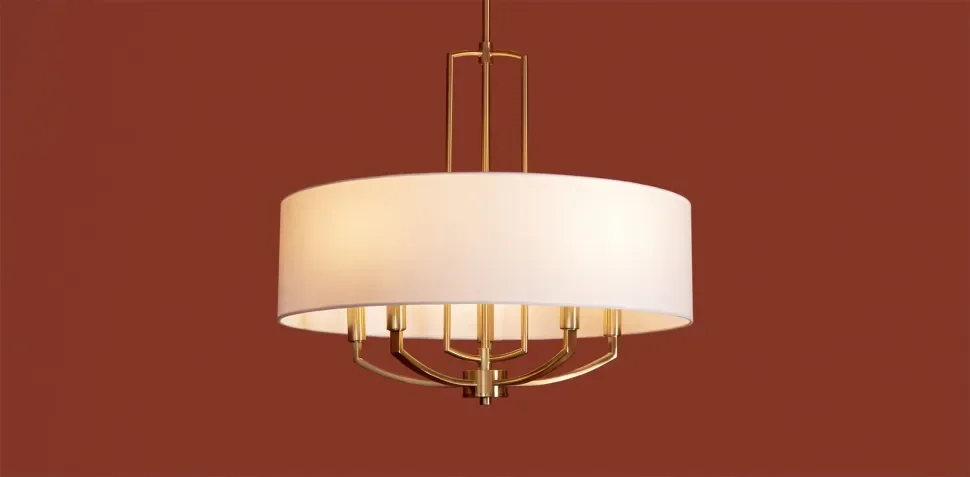 Подвесной светильник Арриччи / Arricci (Латунь) FR2059PL-05BS - фото 12