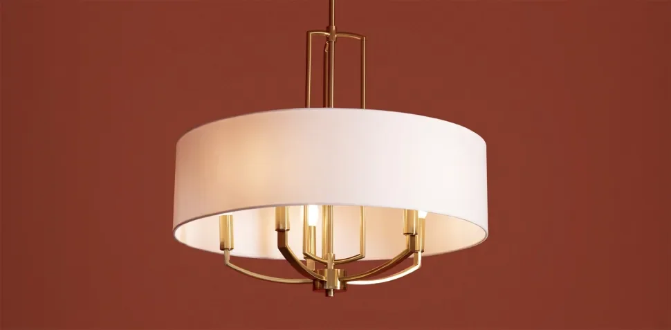Подвесной светильник Арриччи / Arricci (Латунь) FR2059PL-05BS - фото 13